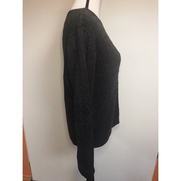 Eddie Bauer Dark Gray Sweater - Picture 2 of 6